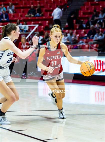 Thumbnail 3 in Copper Hills vs. Mountain Ridge )UHSAA 6A Quarterfinal) photogallery.