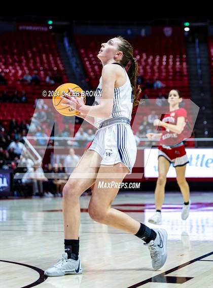 Thumbnail 3 in Copper Hills vs. Mountain Ridge )UHSAA 6A Quarterfinal) photogallery.