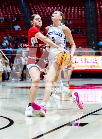 Thumbnail 2 in Copper Hills vs. Mountain Ridge )UHSAA 6A Quarterfinal) photogallery.