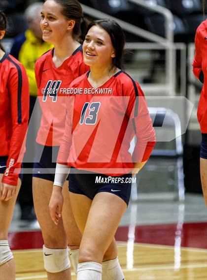 Thumbnail 2 in Canyon vs. Grapevine (UIL Volleyball 5A Semi-Finals)  photogallery.