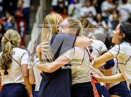Thumbnail 1 in Canyon vs. Grapevine (UIL Volleyball 5A Semi-Finals)  photogallery.