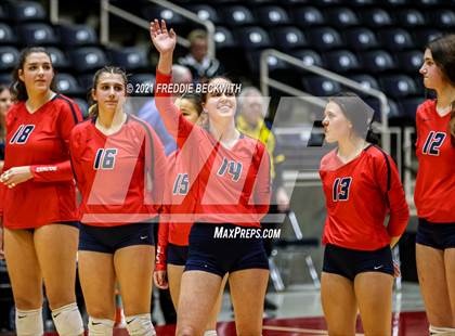 Thumbnail 3 in Canyon vs. Grapevine (UIL Volleyball 5A Semi-Finals)  photogallery.