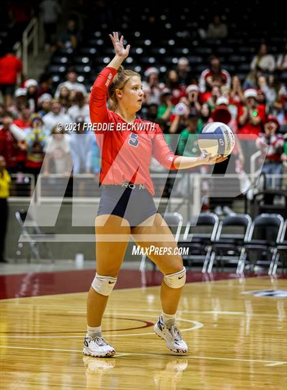 Thumbnail 3 in Canyon vs. Grapevine (UIL Volleyball 5A Semi-Finals)  photogallery.