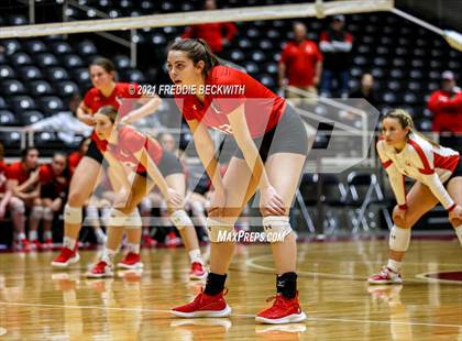 Thumbnail 2 in Canyon vs. Grapevine (UIL Volleyball 5A Semi-Finals)  photogallery.