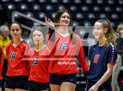 Thumbnail 1 in Canyon vs. Grapevine (UIL Volleyball 5A Semi-Finals)  photogallery.