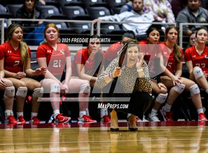 Thumbnail 3 in Canyon vs. Grapevine (UIL Volleyball 5A Semi-Finals)  photogallery.
