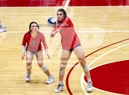 Thumbnail 3 in Canyon vs. Grapevine (UIL Volleyball 5A Semi-Finals)  photogallery.