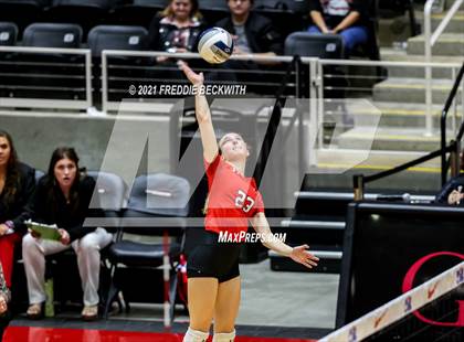 Thumbnail 3 in Canyon vs. Grapevine (UIL Volleyball 5A Semi-Finals)  photogallery.