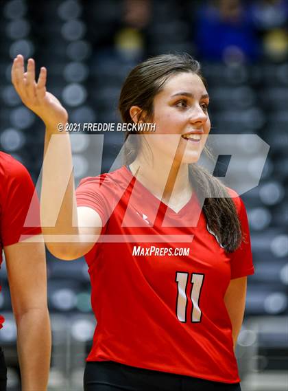 Thumbnail 1 in Canyon vs. Grapevine (UIL Volleyball 5A Semi-Finals)  photogallery.