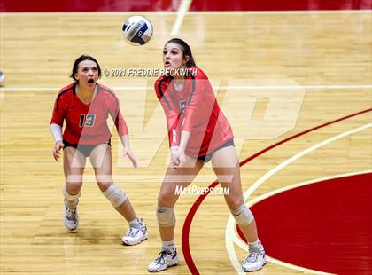 Thumbnail 2 in Canyon vs. Grapevine (UIL Volleyball 5A Semi-Finals)  photogallery.