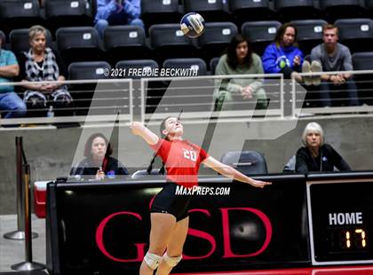 Thumbnail 1 in Canyon vs. Grapevine (UIL Volleyball 5A Semi-Finals)  photogallery.