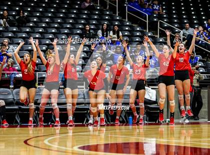 Thumbnail 3 in Canyon vs. Grapevine (UIL Volleyball 5A Semi-Finals)  photogallery.