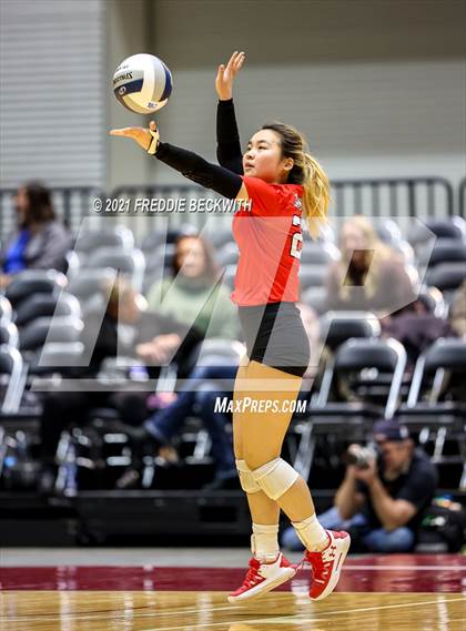 Thumbnail 2 in Canyon vs. Grapevine (UIL Volleyball 5A Semi-Finals)  photogallery.