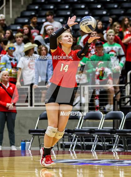 Thumbnail 1 in Canyon vs. Grapevine (UIL Volleyball 5A Semi-Finals)  photogallery.