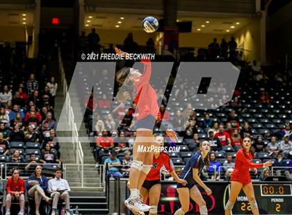 Thumbnail 3 in Canyon vs. Grapevine (UIL Volleyball 5A Semi-Finals)  photogallery.