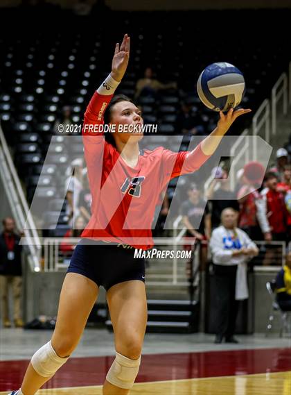 Thumbnail 2 in Canyon vs. Grapevine (UIL Volleyball 5A Semi-Finals)  photogallery.