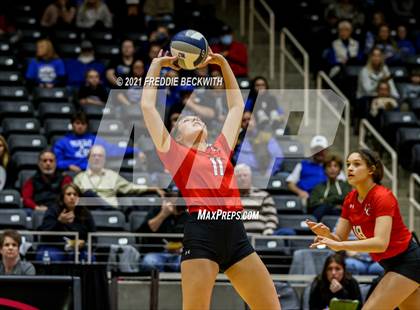 Thumbnail 1 in Canyon vs. Grapevine (UIL Volleyball 5A Semi-Finals)  photogallery.