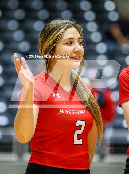 Thumbnail 1 in Canyon vs. Grapevine (UIL Volleyball 5A Semi-Finals)  photogallery.