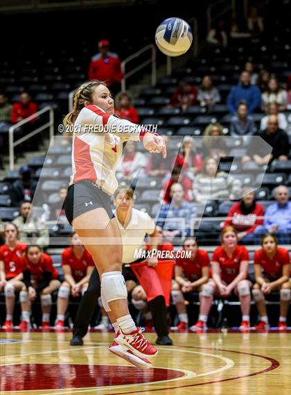 Thumbnail 3 in Canyon vs. Grapevine (UIL Volleyball 5A Semi-Finals)  photogallery.