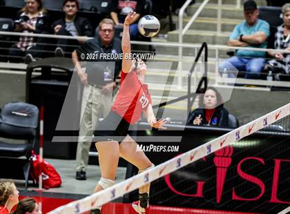 Thumbnail 1 in Canyon vs. Grapevine (UIL Volleyball 5A Semi-Finals)  photogallery.