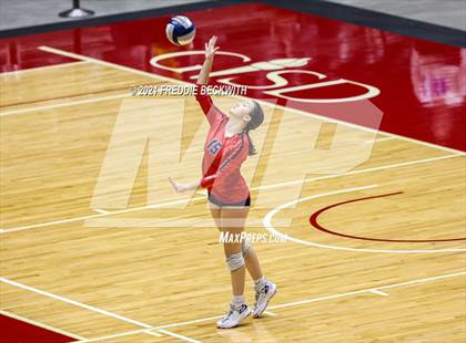 Thumbnail 1 in Canyon vs. Grapevine (UIL Volleyball 5A Semi-Finals)  photogallery.