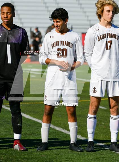 Thumbnail 1 in Harker vs. Saint Francis (CIF CCS D3 Final) photogallery.