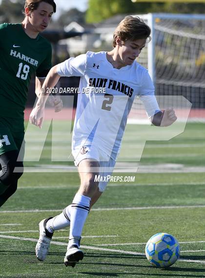 Thumbnail 3 in Harker vs. Saint Francis (CIF CCS D3 Final) photogallery.