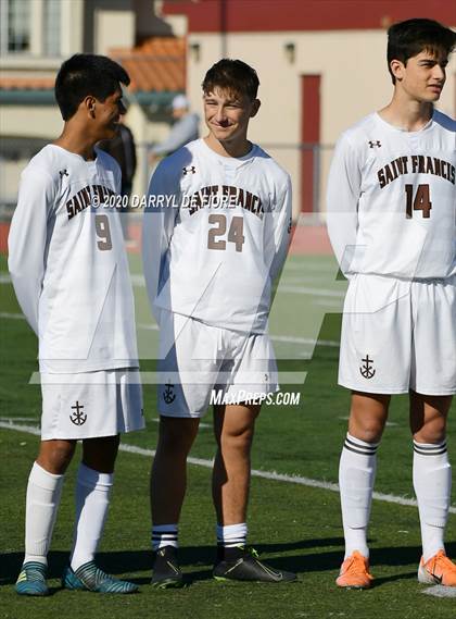 Thumbnail 1 in Harker vs. Saint Francis (CIF CCS D3 Final) photogallery.