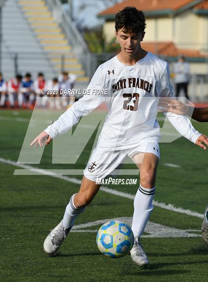 Thumbnail 2 in Harker vs. Saint Francis (CIF CCS D3 Final) photogallery.