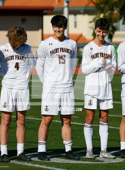 Thumbnail 1 in Harker vs. Saint Francis (CIF CCS D3 Final) photogallery.