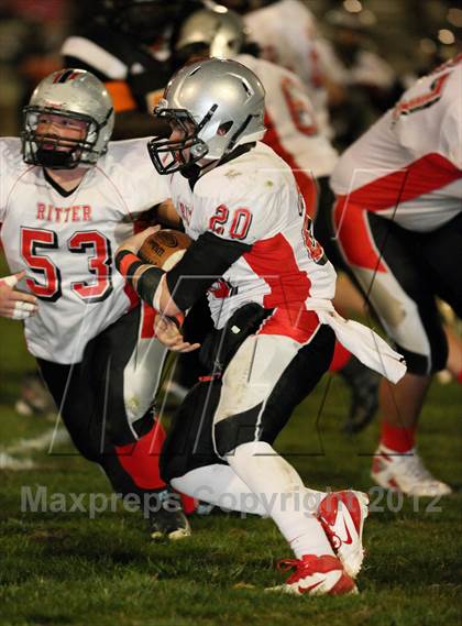 Thumbnail 3 in Cardinal Ritter vs. Broad Ripple (IHSAA 2A Sectional Final) photogallery.