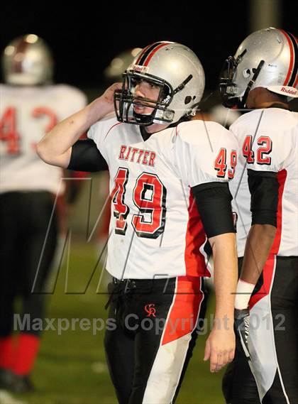 Thumbnail 3 in Cardinal Ritter vs. Broad Ripple (IHSAA 2A Sectional Final) photogallery.