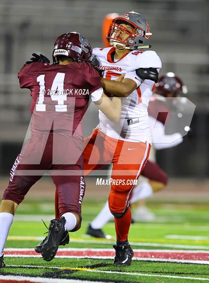 Thumbnail 2 in California School for the Deaf-Riverside vs. Calvary Chapel photogallery.