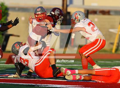 Thumbnail 3 in California School for the Deaf-Riverside vs. Calvary Chapel photogallery.