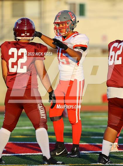 Thumbnail 1 in California School for the Deaf-Riverside vs. Calvary Chapel photogallery.