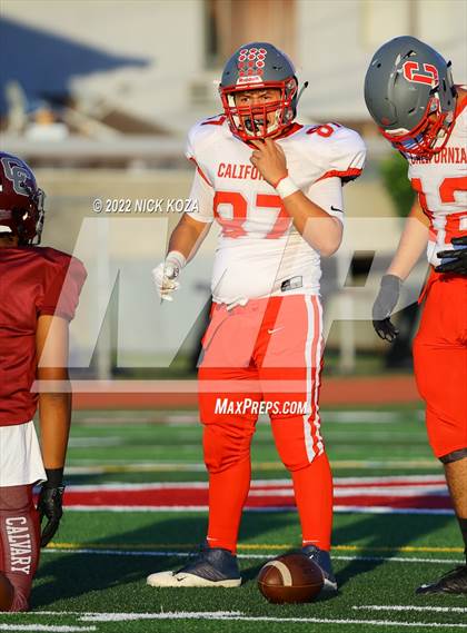 Thumbnail 3 in California School for the Deaf-Riverside vs. Calvary Chapel photogallery.
