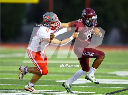 Thumbnail 3 in California School for the Deaf-Riverside vs. Calvary Chapel photogallery.