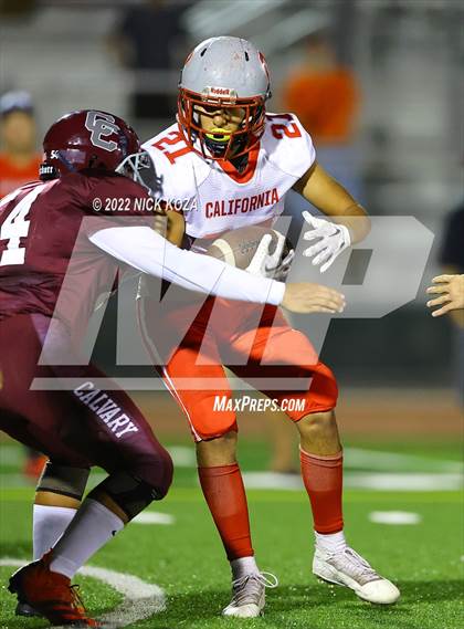 Thumbnail 2 in California School for the Deaf-Riverside vs. Calvary Chapel photogallery.