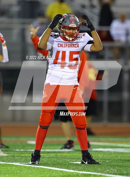 Thumbnail 3 in California School for the Deaf-Riverside vs. Calvary Chapel photogallery.