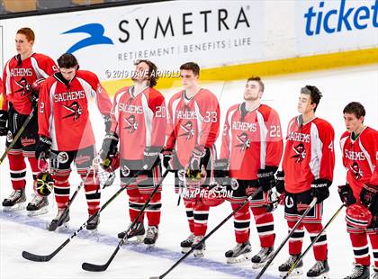 Thumbnail 2 in Winchester vs. Duxbury (MIAA Division 1 State Final) photogallery.