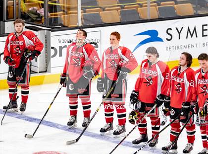 Thumbnail 3 in Winchester vs. Duxbury (MIAA Division 1 State Final) photogallery.