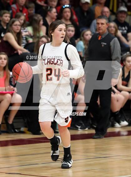 Thumbnail 2 in Flagler/Hi-Plains vs. Kiowa  (CHSAA 1A Regional Playoff) photogallery.
