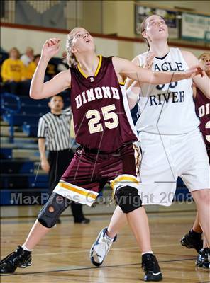 Thumbnail 2 in Eagle River vs. Dimond photogallery.