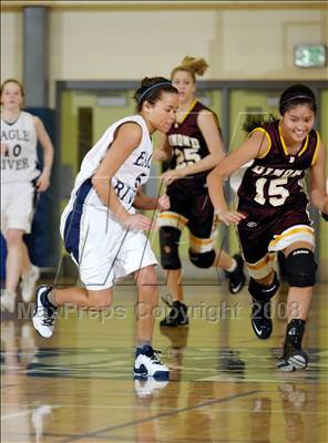 Thumbnail 2 in Eagle River vs. Dimond photogallery.
