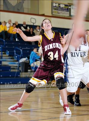 Thumbnail 2 in Eagle River vs. Dimond photogallery.