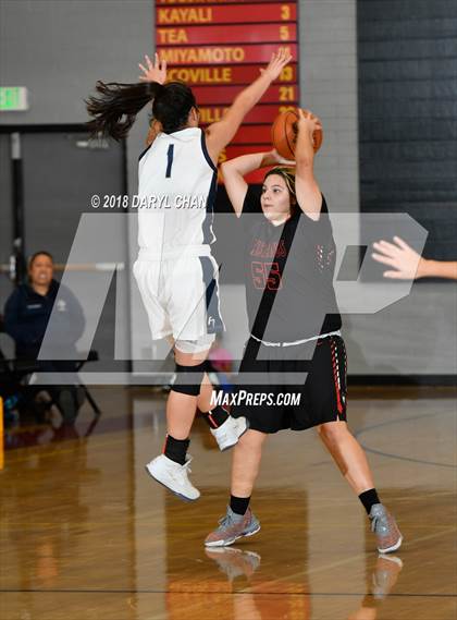 Thumbnail 1 in Arleta vs. Flintridge Prep (La Canada Tournament) photogallery.