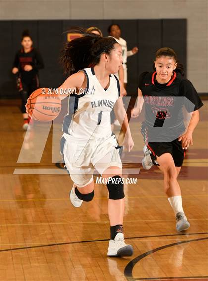 Thumbnail 3 in Arleta vs. Flintridge Prep (La Canada Tournament) photogallery.