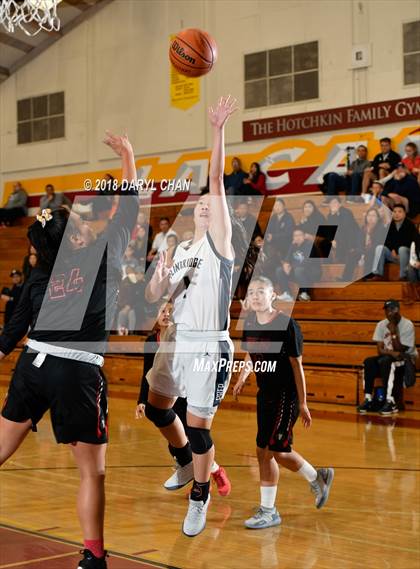 Thumbnail 1 in Arleta vs. Flintridge Prep (La Canada Tournament) photogallery.