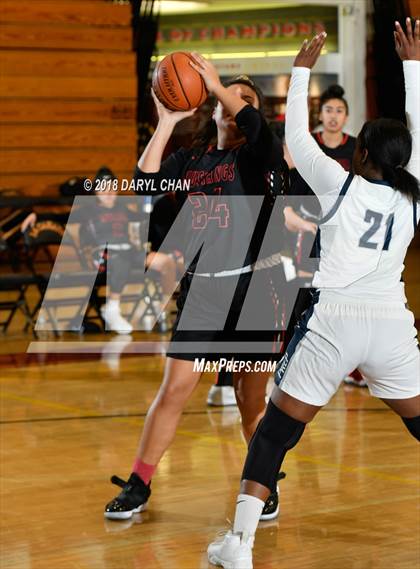 Thumbnail 1 in Arleta vs. Flintridge Prep (La Canada Tournament) photogallery.