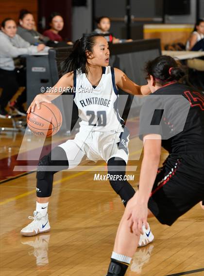 Thumbnail 3 in Arleta vs. Flintridge Prep (La Canada Tournament) photogallery.